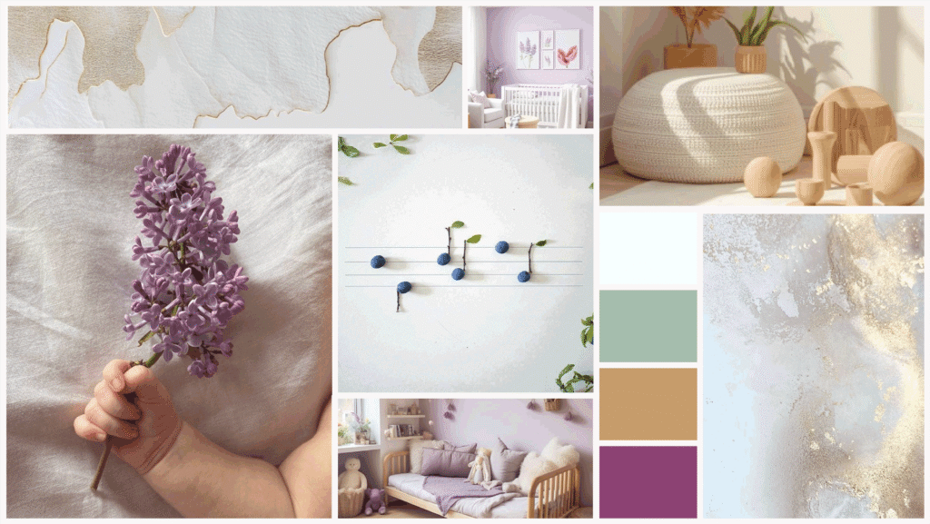 Naturally Nurturing Bubs Moodboard