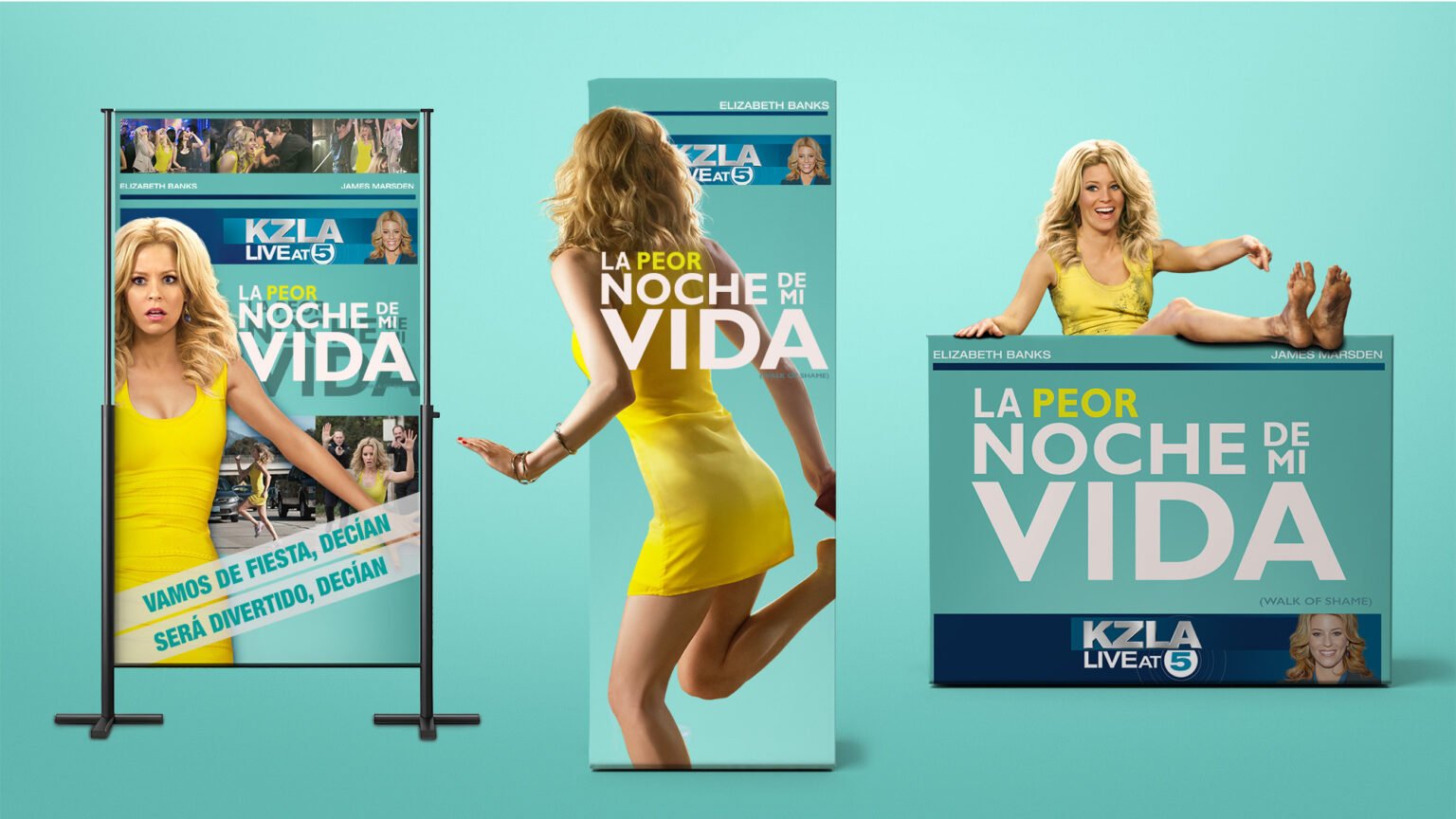 La peor noche de mi vida In cinema display suite